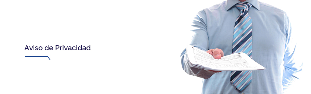 Banner de aviso de privacidad